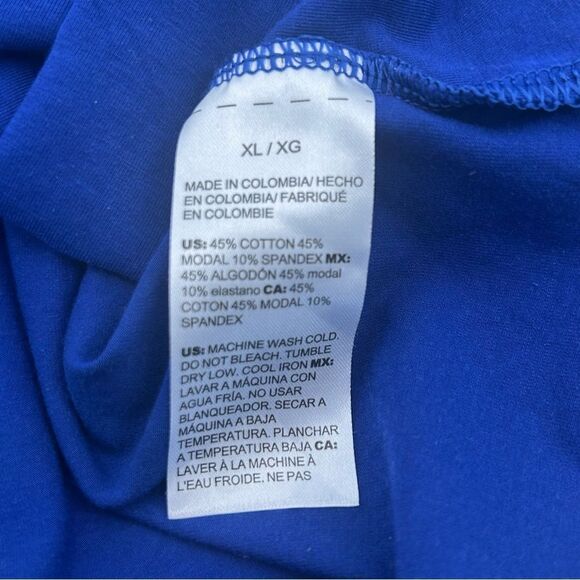 Chico‘s the ultimate tee in bold blue size extra large - Picture 6 of 6